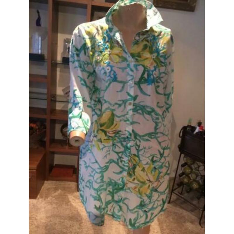 ANTICA SARTORIA jurk met borduursels, maat M