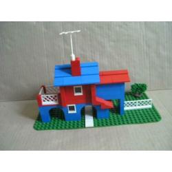 Lego set 356 Zwitserse villa, met bouwbeschrijving