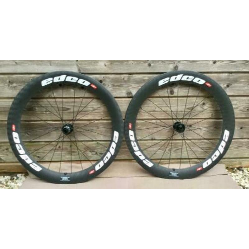 DIVERSE EDCO CARBON (o.a.) DISC WIELENSETS MET GARANTIE