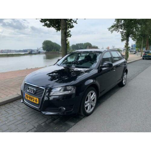 Audi A3 1.4 Tfsi 92KW Sportback S-tronic 2009 Zwart NW APK