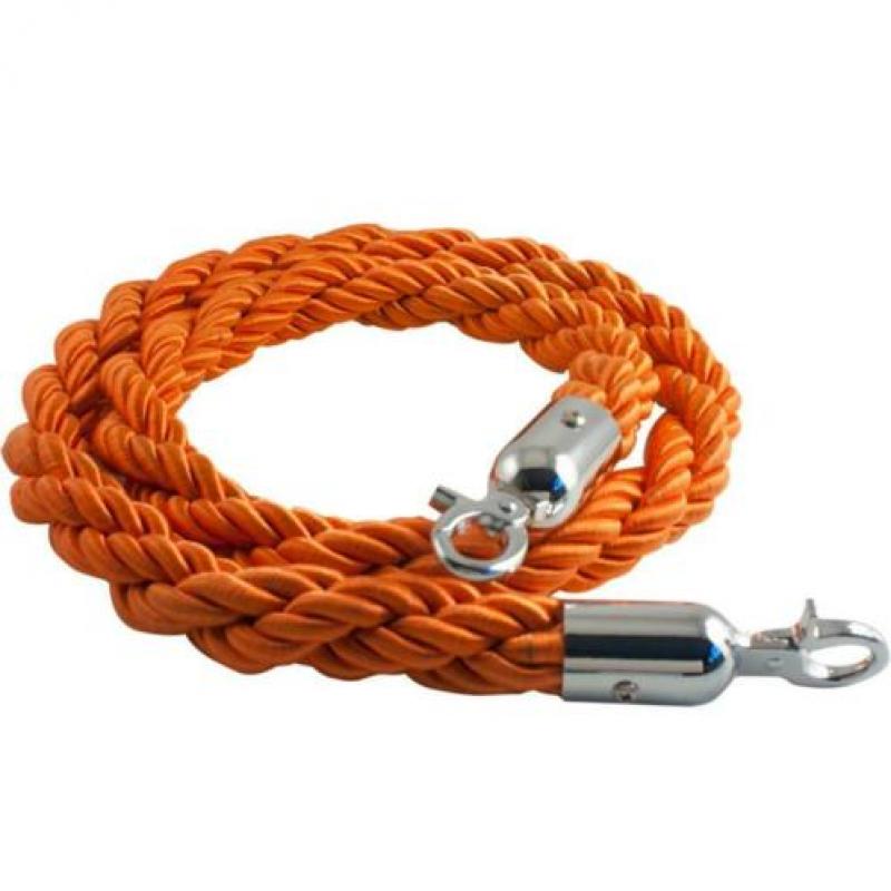 Afzetkoord Oranje voor afzetpalen