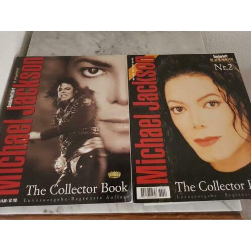 Michael Jackson Black & White boeken complete verzameling
