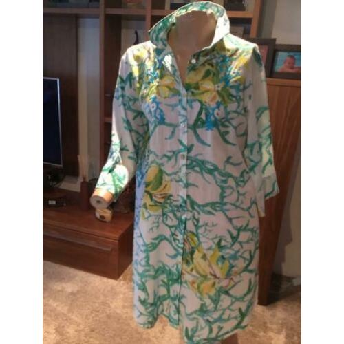 ANTICA SARTORIA jurk met borduursels, maat M