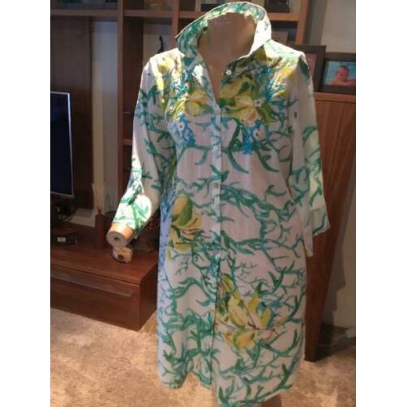 ANTICA SARTORIA jurk met borduursels, maat M