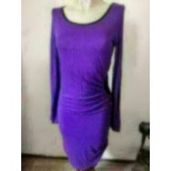 Dept viscose stretch jurk S