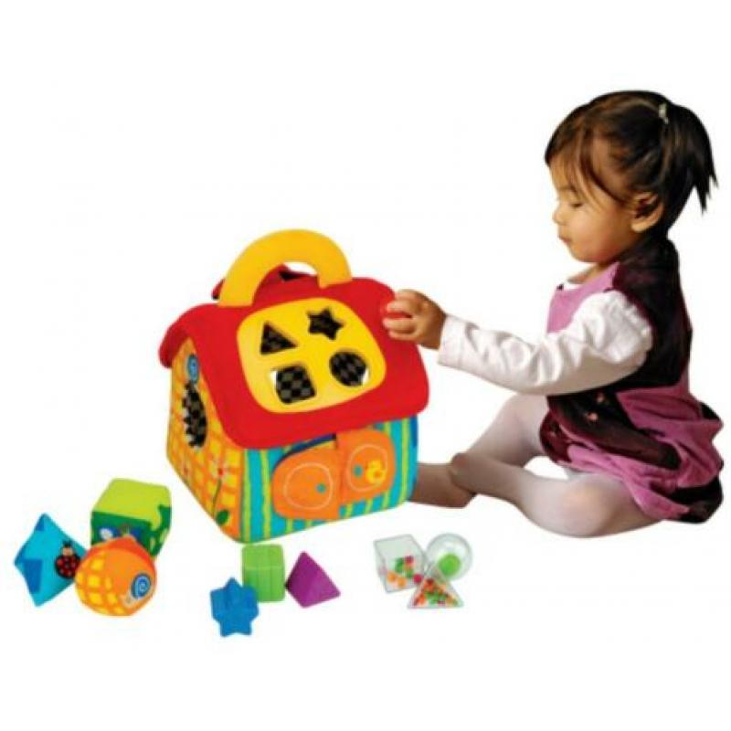K's Kids Deluxe Patrick Shape Sorting House 12M