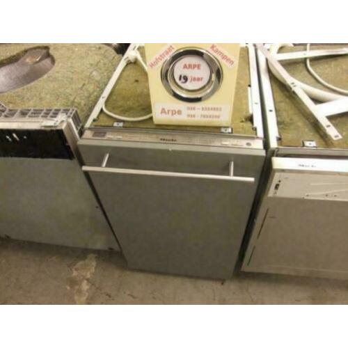 Voll geintergr inbvaatwasser rvs 45 cm breed miele 325 Arpe