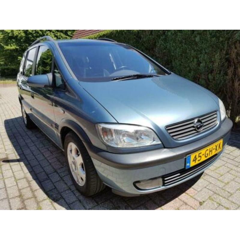 Opel Zafira 1.6 16V 2000 Blauw