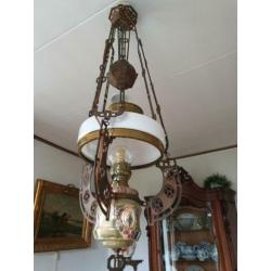 hanglamp olielamp antiek