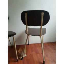 2 retro vintage stoelen jaren 50