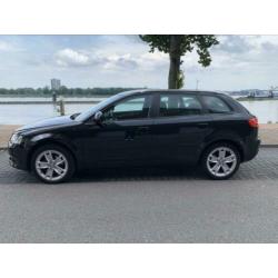 Audi A3 1.4 Tfsi 92KW Sportback S-tronic 2009 Zwart NW APK