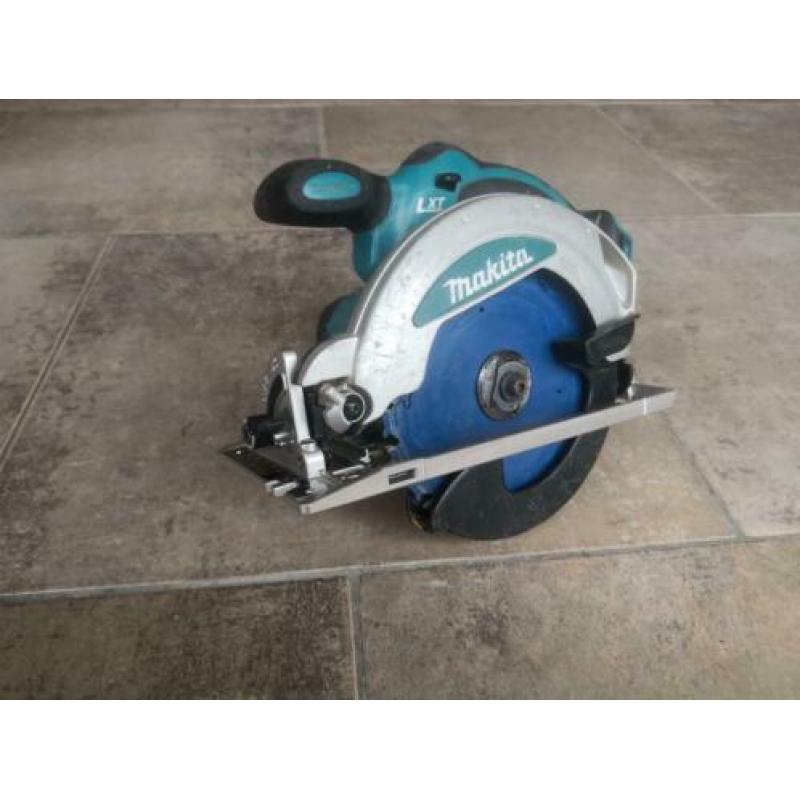 Makita BSS610 accu cirkelzaag body met nieuwe voetplaat