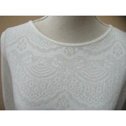 Opus nog keurig off white kleur shirt met lange mouw maat 40