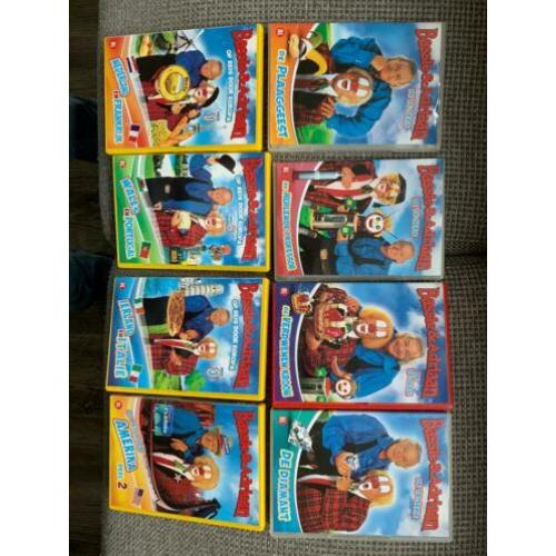 Bassie en Adriaan 8 diverse dvd’s