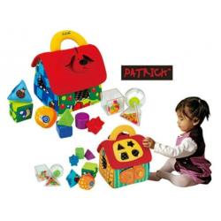 K's Kids Deluxe Patrick Shape Sorting House 12M