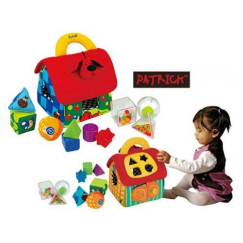 K's Kids Deluxe Patrick Shape Sorting House 12M