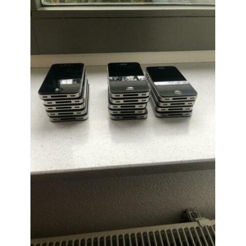 9x nette Apple iPhone 4s zonder iCloud! (Pstk te koop)