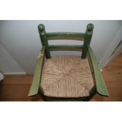 kinderstoel hoog brocante