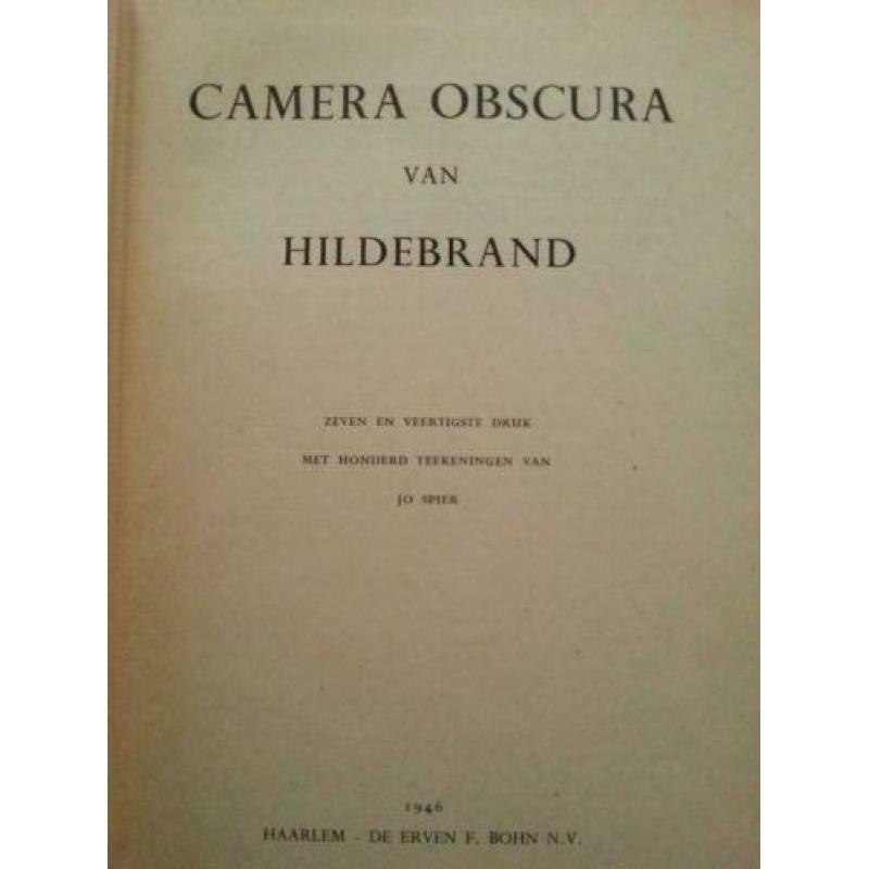 Hildebrand de camera obscura ill. Jo Spier 1946