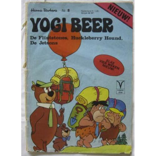 1976 Yogi Beer - Hanna Barbera Nr 8 De Flintstones / Jetsons