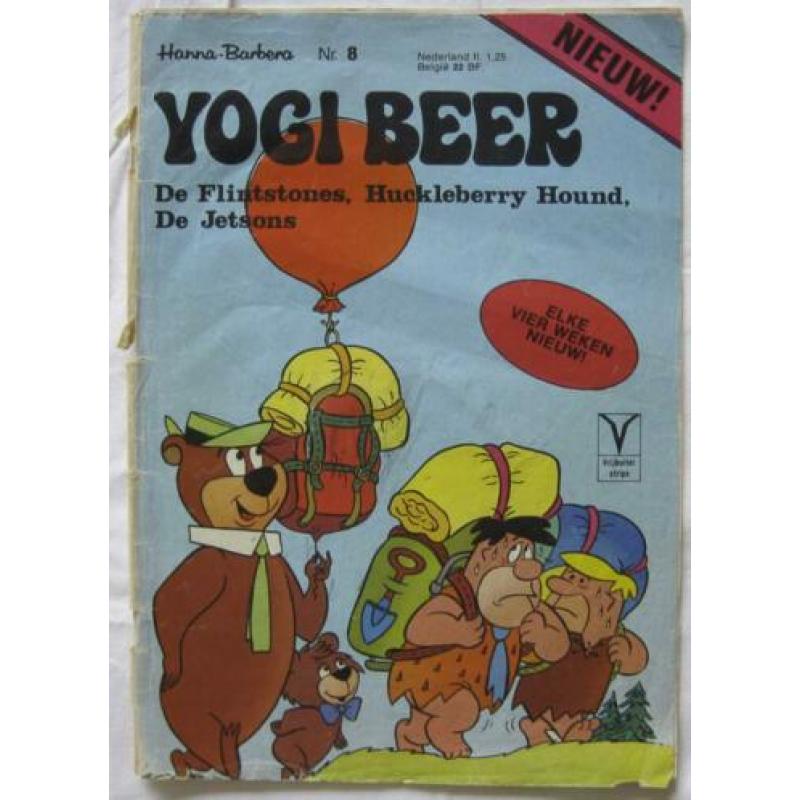 1976 Yogi Beer - Hanna Barbera Nr 8 De Flintstones / Jetsons