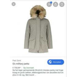 Woolrich jas meisje 6 jaar, 116