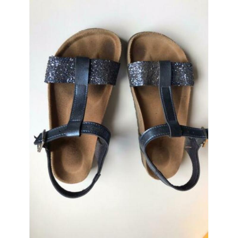 Kipling Glitter blauwe sandalen maat 34