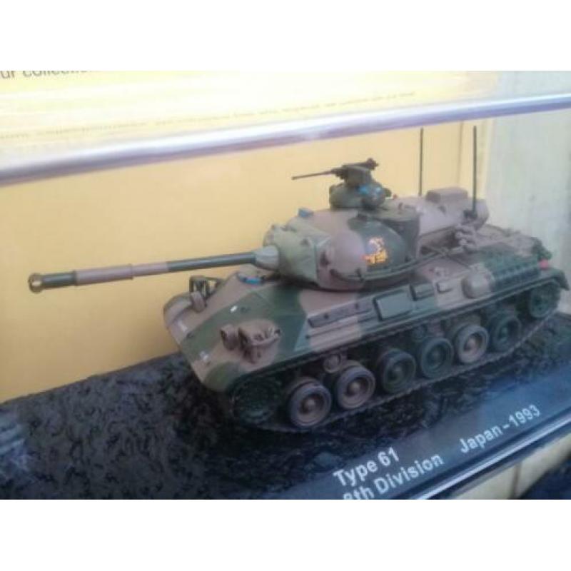 Type 61 10th Tank Battalion 8th Division Japan 1993 1:72 OVP
