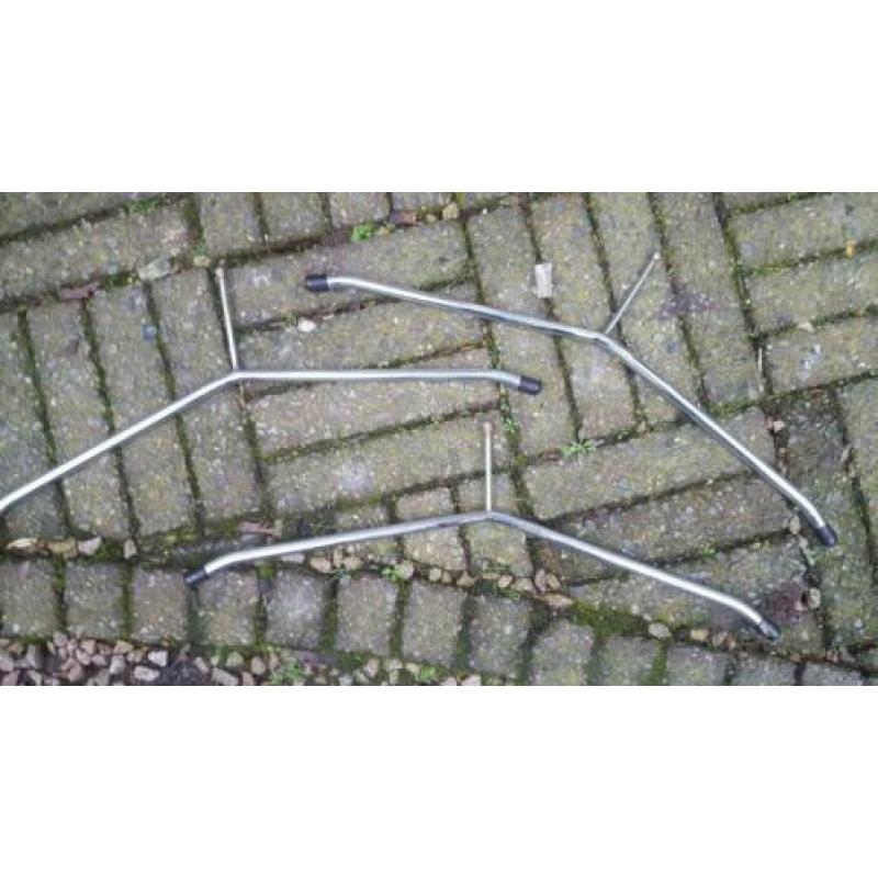 60er jaren chrome kapstok