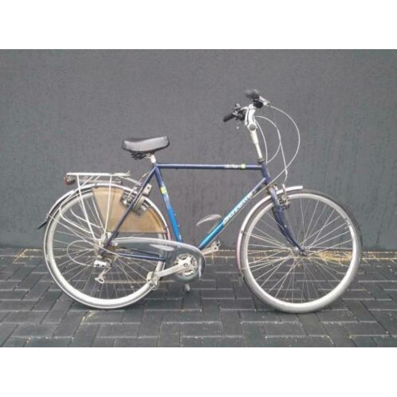 Gazelle Medeo Track & Trail Hybride herenfiets, 24 sp.