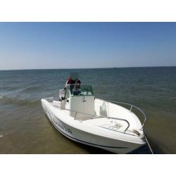 Consoleboot Atol 510 + Yamaha 50pk + Geremde trailer