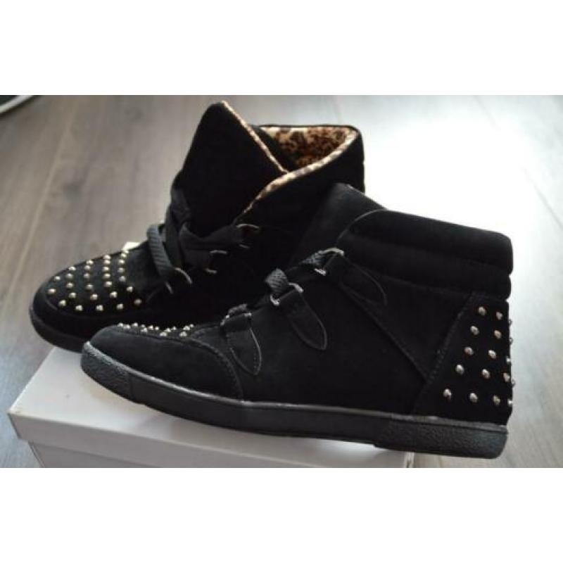 Echt mooi zwart schoenen, maat 38, NIEUW!