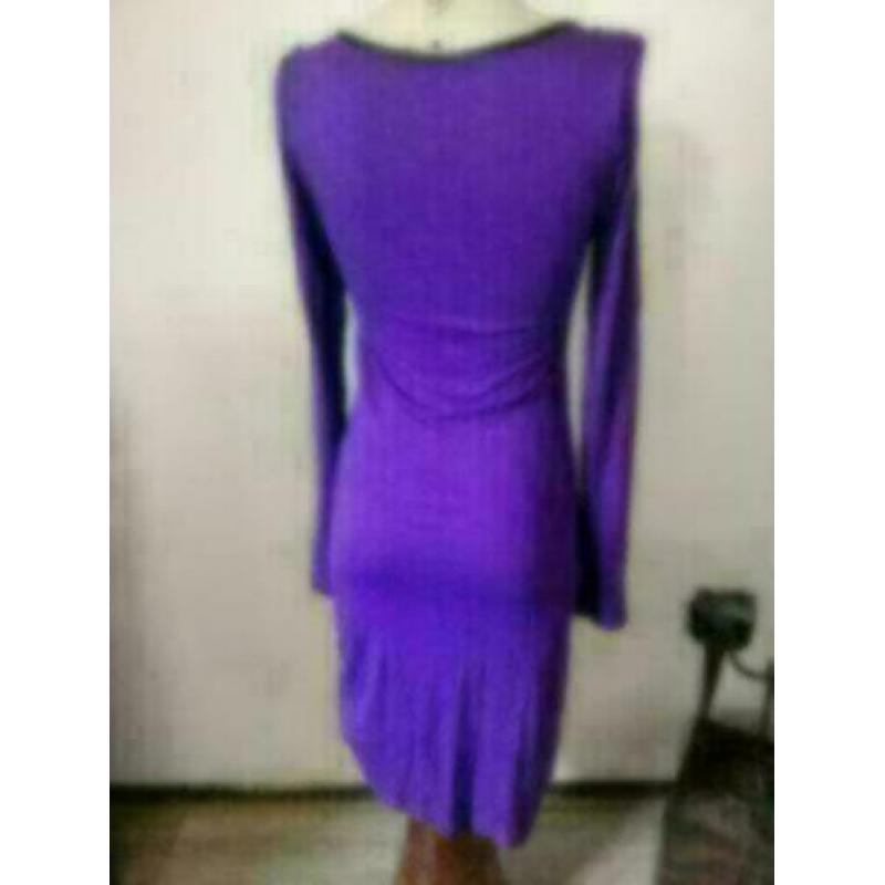 Dept viscose stretch jurk S