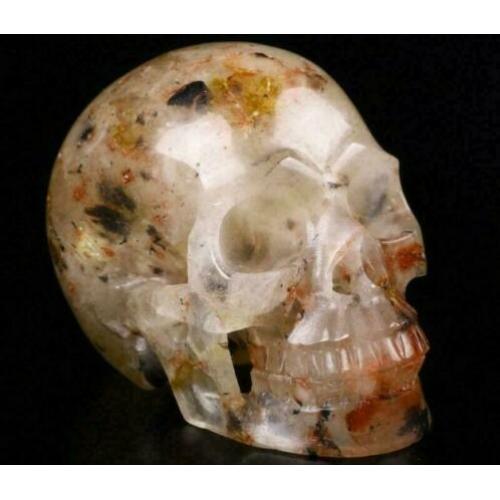 1.1 KG Agaat Kwarts Amethyst Schedel Skull Skelet Kristal