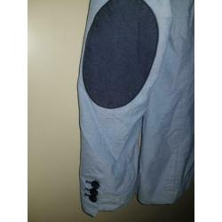 Z.G.A.N. Colbert /blazer van H&M maat M/L 50 Licht blauw