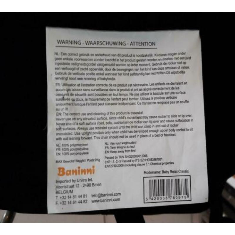 Nette wipstoel van Baninni
