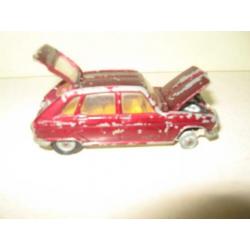 Corgi toys renault 16TS mist voorwielen .. reserve aanwezig