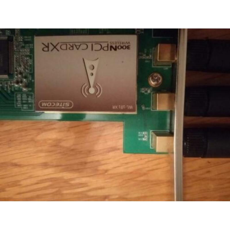 Pci WiFi netwerk kaart B, G, N, WL-181 XR Sitecom Win10