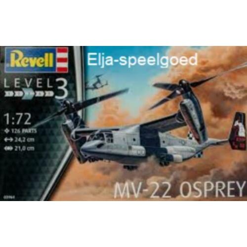 NIEUW Revell 1:72 MV - 22 Osprey 03964 modelbouw