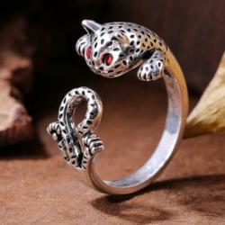 925 Sterling Zilveren Ring Verstelbaar Nieuw