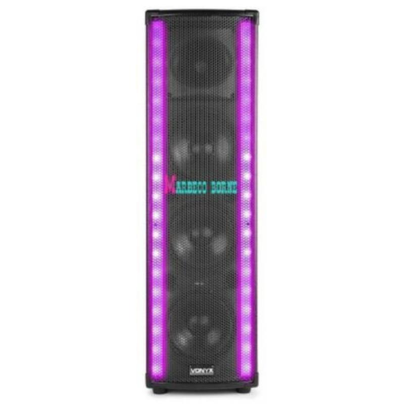 Karaoke, Actieve speaker Light Motion Bluetooth,SD,USB, LM80