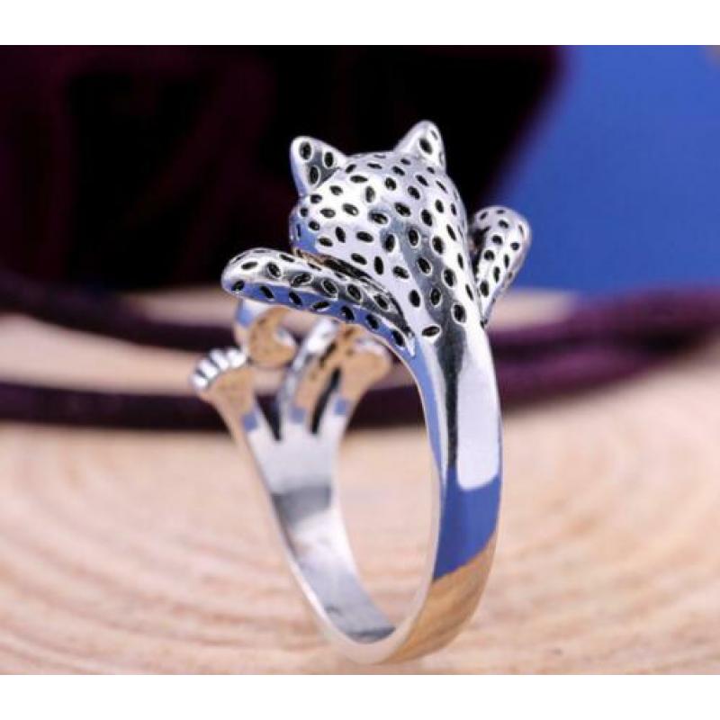 925 Sterling Zilveren Ring Verstelbaar Nieuw