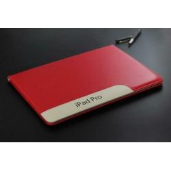 Luxe Smart Hoes voor iPad Pro 9.7/iPad 2017/iPad 2018 _ Rood