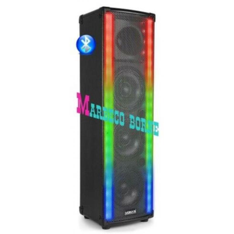 Karaoke, Actieve speaker Light Motion Bluetooth,SD,USB, LM80