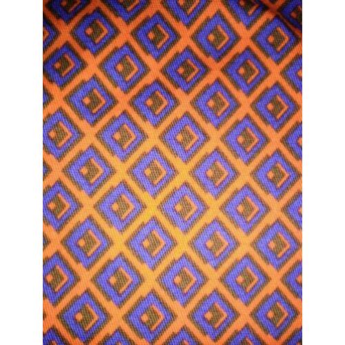 Mooi oranje katoenen retroprint rokje M Billy Bloom nieuw