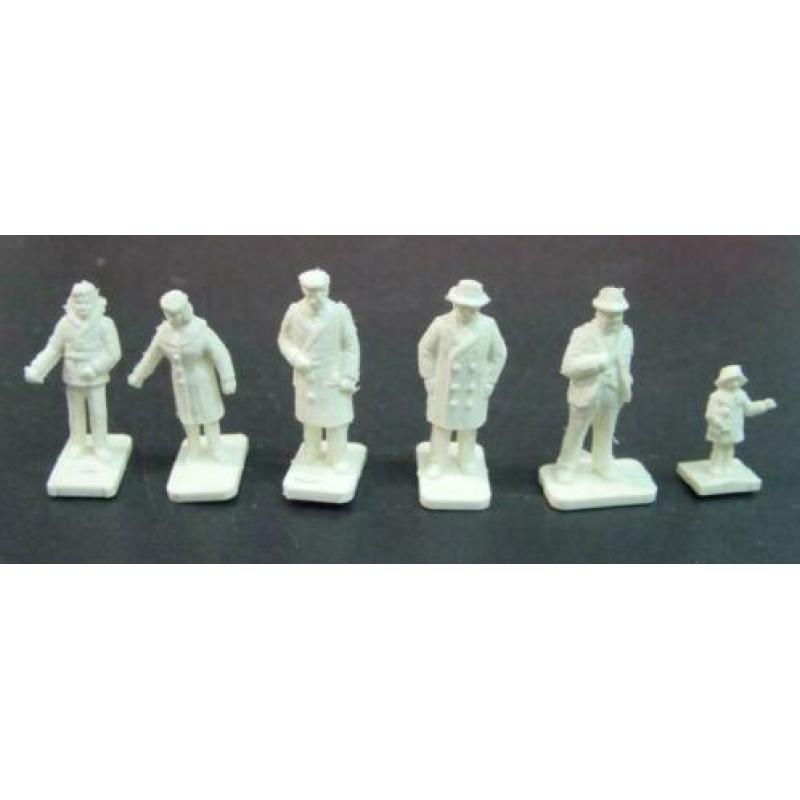 Figuren H0 ongeschilderd staand pop20