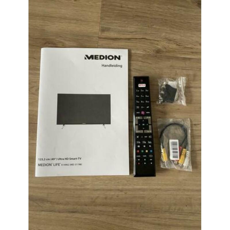 Ultra HD Smart-tv (49”) met garantie