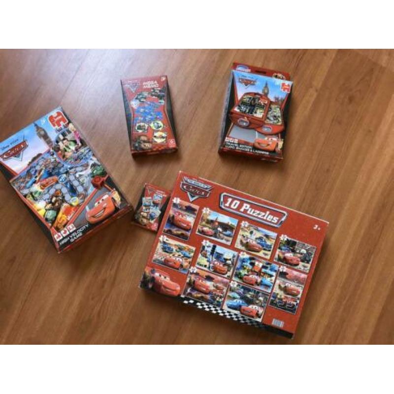 Cars spellen en puzzels