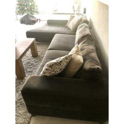 Mega Lounchebank met 2 blokstoelen 3.15 mtr