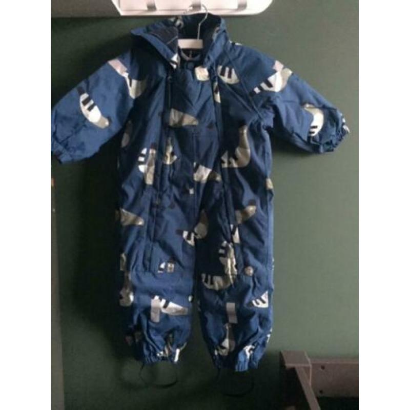 Tiny Cottons Sneeuwpak Blauw Duiven Maat 86 NIEUW